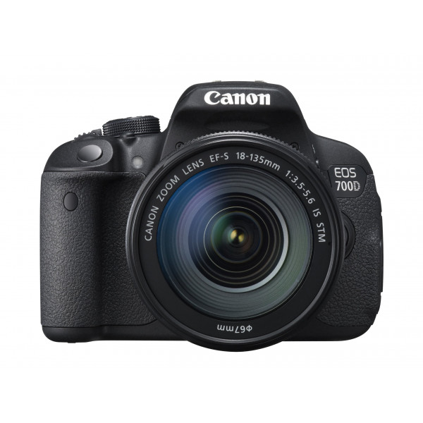 Canon 700D + EF-S 18 - 135 mm Digitalkamera Compact 18 Megapixel schwarz-31